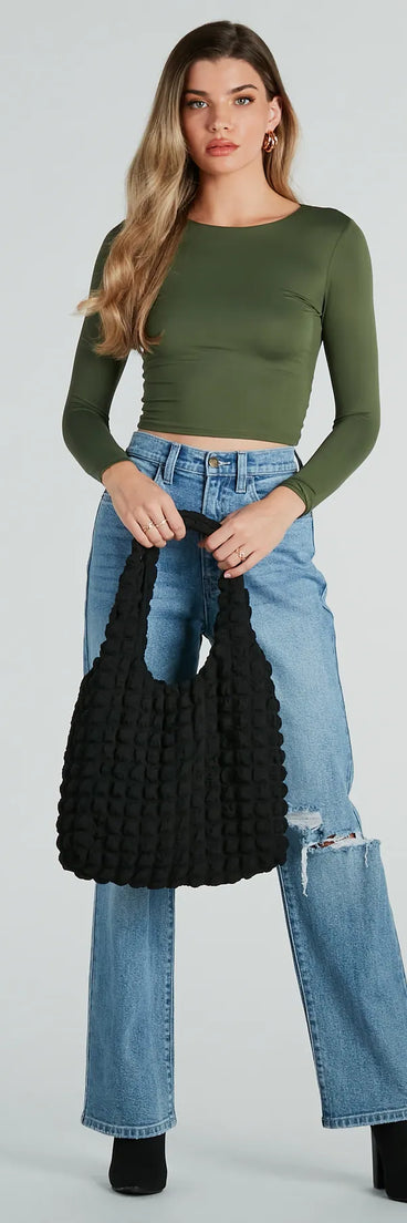 Always Ready Quilted Puffer Tote Bag