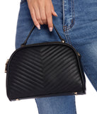 Chic Chevron Crossbody