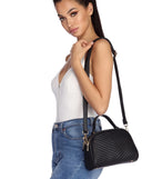Chic Chevron Crossbody