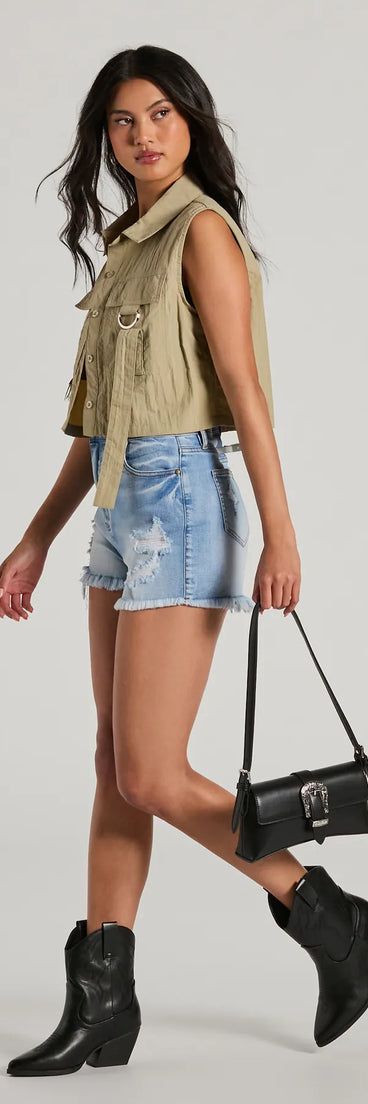 Western Ways Buckle Faux Leather Handbag