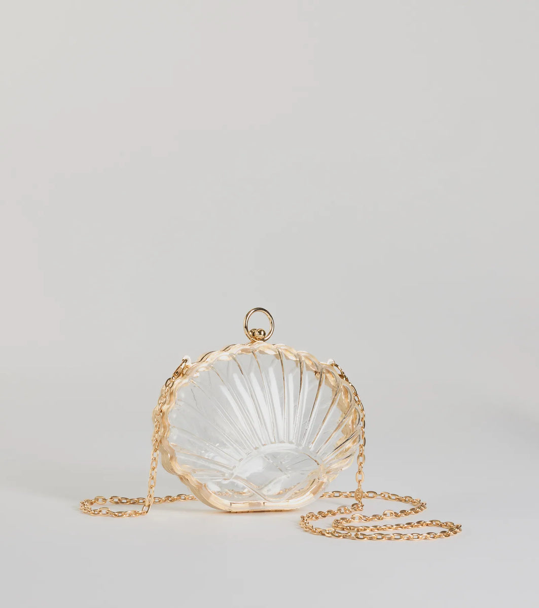 Mystical Mermaid Clear Shell Bag & Windsor