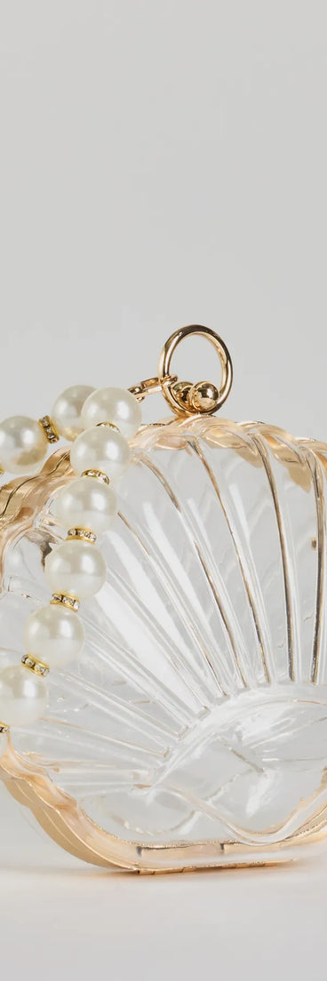 Mystical Mermaid Clear Shell Bag