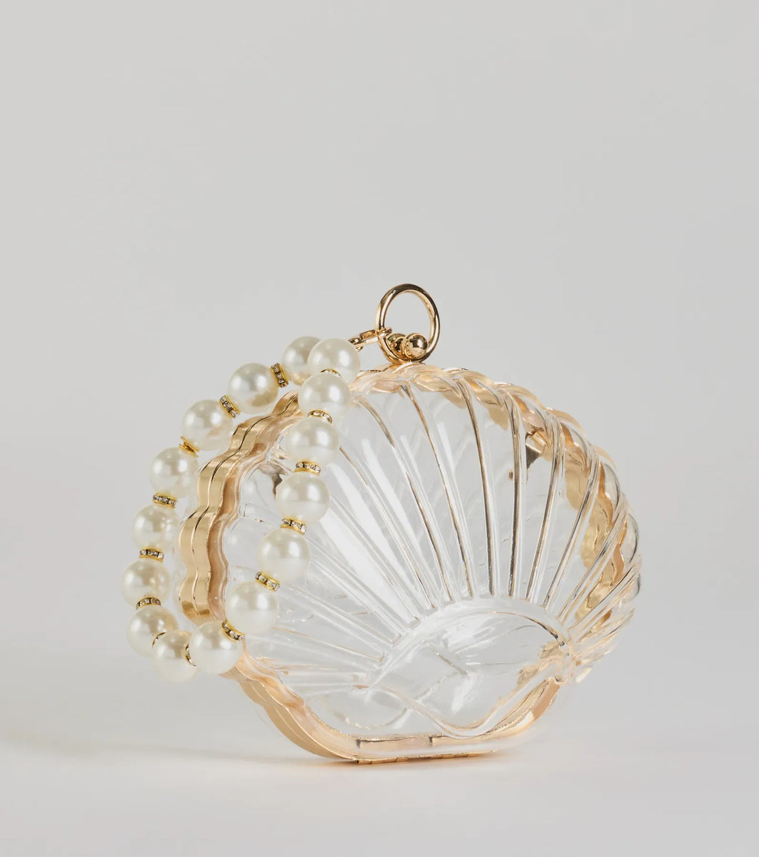Mystical Mermaid Clear Shell Bag & Windsor