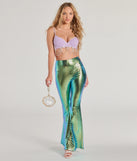 Mystical Mermaid Clear Shell Bag