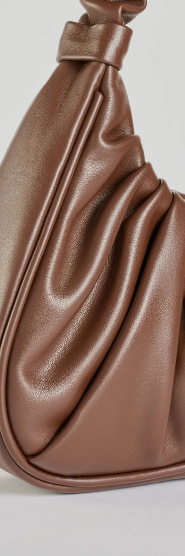 Chic And Tasteful Scrunch Mini Shoulder Bag