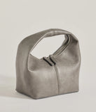 Made You Look Top Handle Mini Handbag, a trendy gray addition to women's going-out outfits, is ideal for Christmas party outfits, chic NYE attire, or winter night-out looks that keep you on-trend!