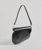 
Upgrade your style game for 2025 with the Luxe Impression Saddle Shoulder Bag in black, perfect for any fashion-forward wardrobe.