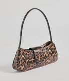Wild Cutie Leopard Faux Leather Shoulder Bag
