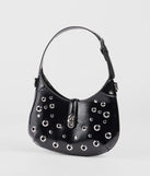 Cool Girl On The Block Studded Shoulder Bag