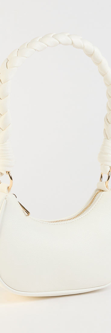 All The Vibes Braided Strap Shoulder Bag