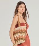 
Upgrade your style game for 2025 with the Paradise Bound Braided Striped Straw Tote Bag in natural, perfect for any fashion-forward wardrobe.