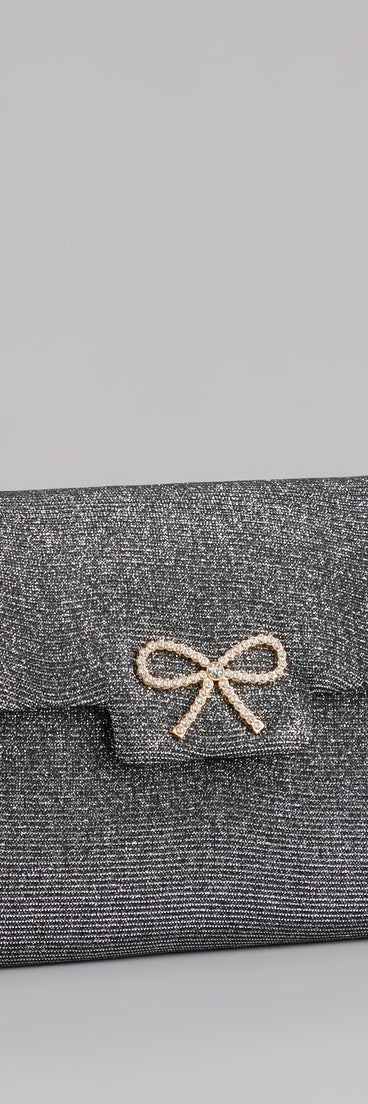 Put A Bow On It Sparkle Clutch