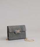 Put A Bow On It Sparkle Clutch