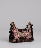 Shimmer Hour Sequin Shoulder Bag