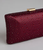 Spotlight Moment Satin Clutch