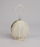 Spotlight Moment Rhinestone Sphere Bag