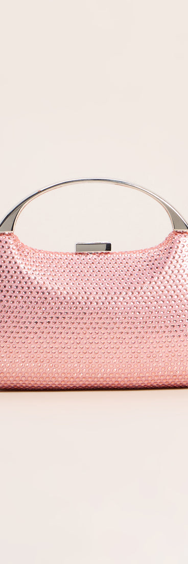 RSVP Spark Rhinestone Clutch Bag