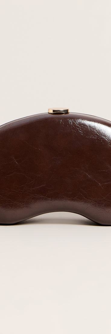 Polished Sculptural Clutch