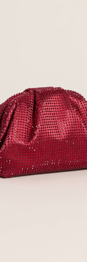 Full Glam Rhinestone Clutch Bag