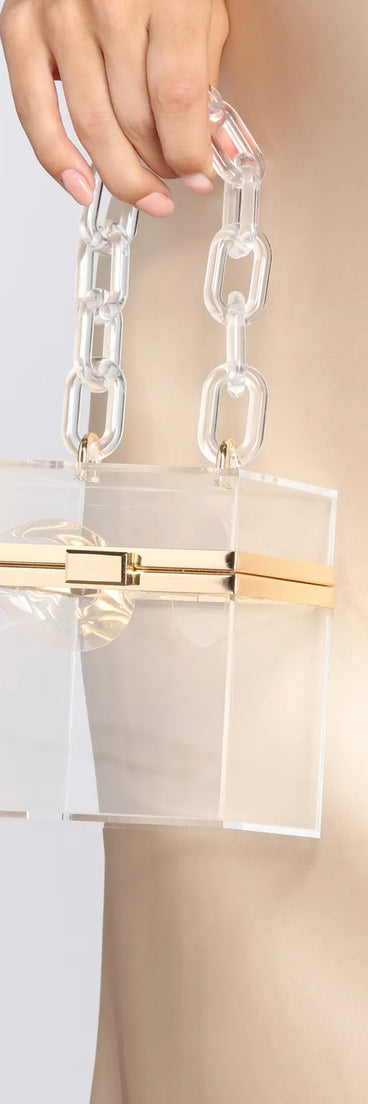 Chained To You Box Purse