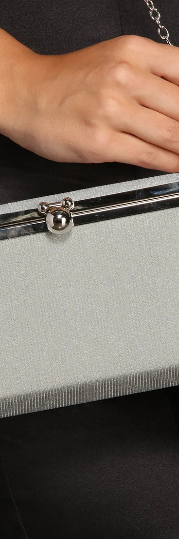 Sparkle On Box Purse