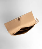 High Expectations Glitter Clutch