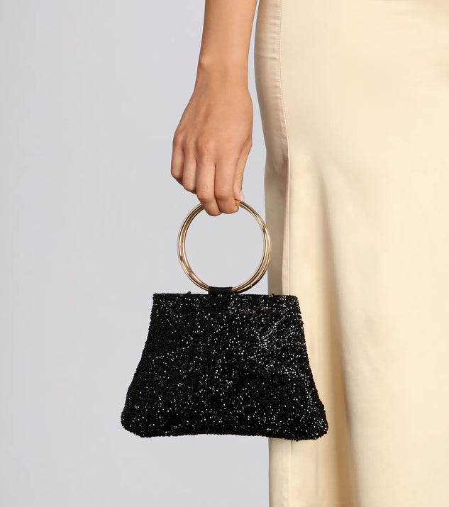 Tonight Is The Night Beaded Purse