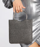 They Don't Know Rhinestone Mesh Tote