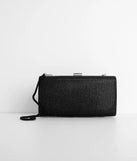 Set For The Soiree Glitter Box Clutch