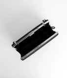 Set For The Soiree Glitter Box Clutch
