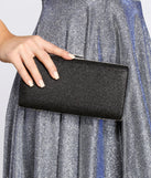 Set For The Soiree Glitter Box Clutch