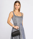Set For The Soiree Glitter Box Clutch