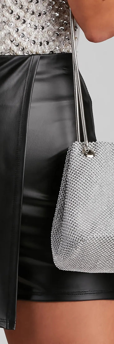 Rise And Shine Mesh Bucket Bag