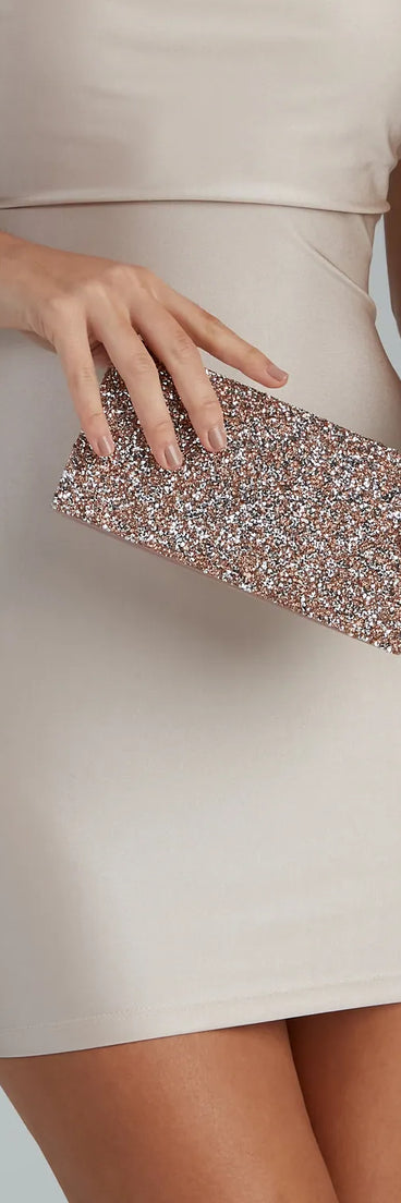 So Gorge Beaded Flap Clutch