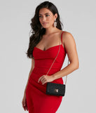 Classy Affair Glitter Crossbody Bag
