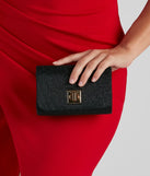 Classy Affair Glitter Crossbody Bag