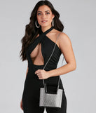 Glam Night Out Rhinestone Tote