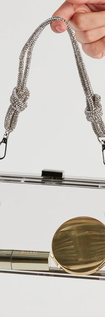 See My Style Clear Box Handbag