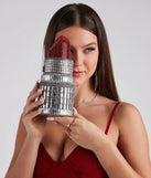 Gorgeous Glamour Rhinestone Lipstick Clutch