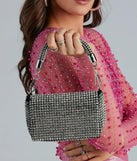 Flashy Glam Rhinestone Shoulder Bag