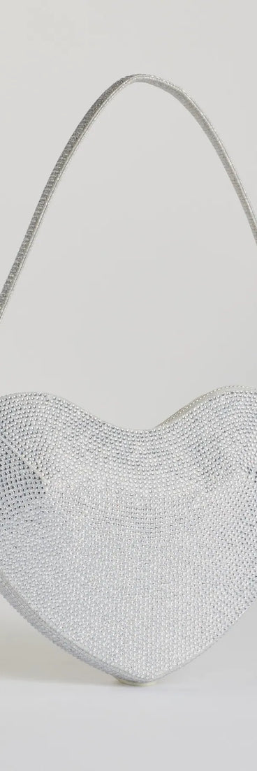 Forever In My Heart Rhinestone Bag