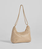 Glamour Girlie Rhinestone Mesh Shoulder Bag