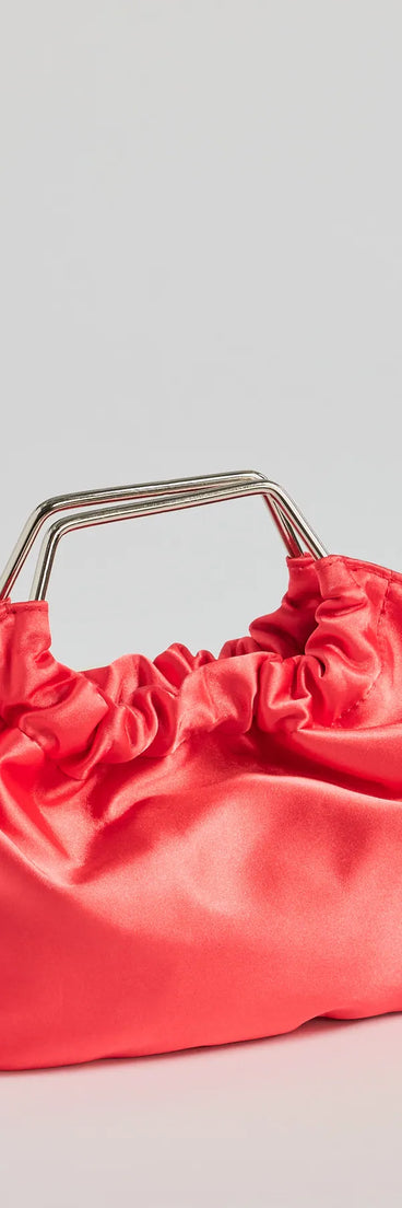 Chic Essential Satin Mini Clutch Bag