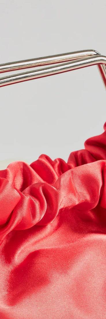 Chic Essential Satin Mini Clutch Bag