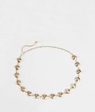 All For Charm Shell Chain Belt