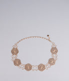 Mystical Charmer Concho Chain Belt