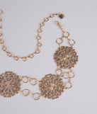 Mystical Charmer Concho Chain Belt
