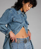 Mystical Charmer Concho Chain Belt