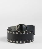 On A New Level Faux Leather Belt