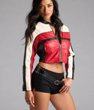 On A New Level Faux Leather Belt
